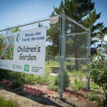 Children’s Garden Cleanup with Conexus Credit Union