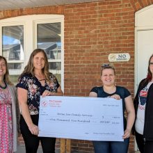 Kinettes donate $1,500 for Moose Jaw Family Services programs